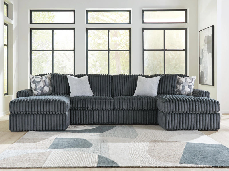 Monroe Double Chaise Sectional