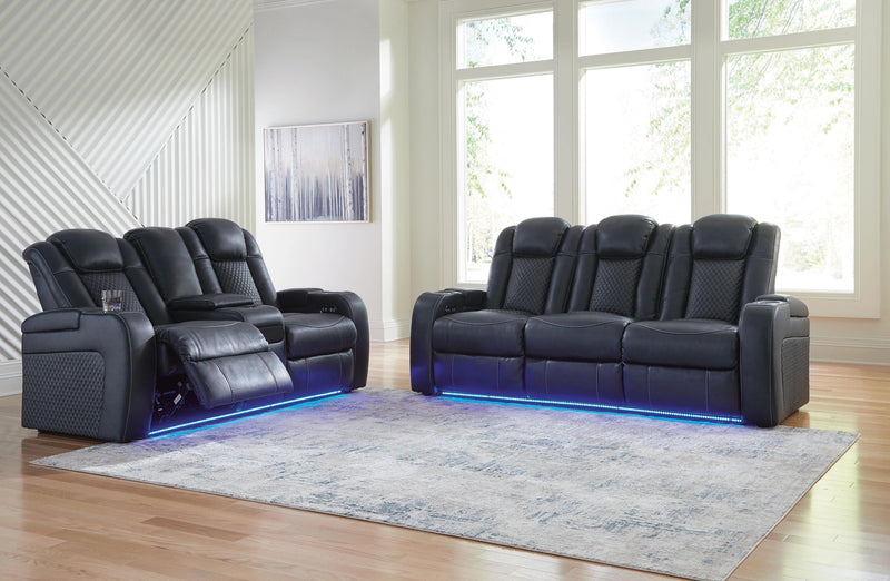 Midnight Power Living Room Set