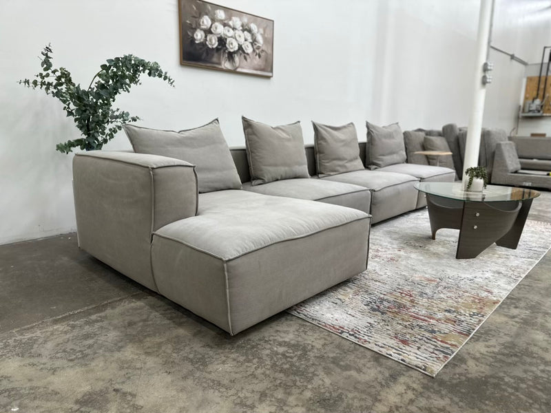 Arhaus Coburn 4-Piece Sectional with Chaise