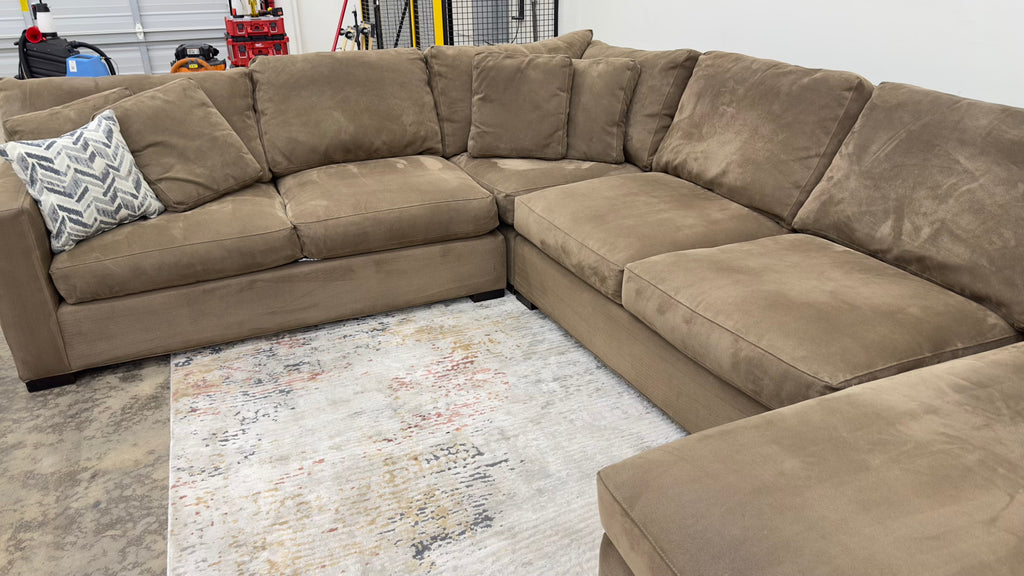 Crate & Barrel Axis 4 Piece U-Shaped Sectional