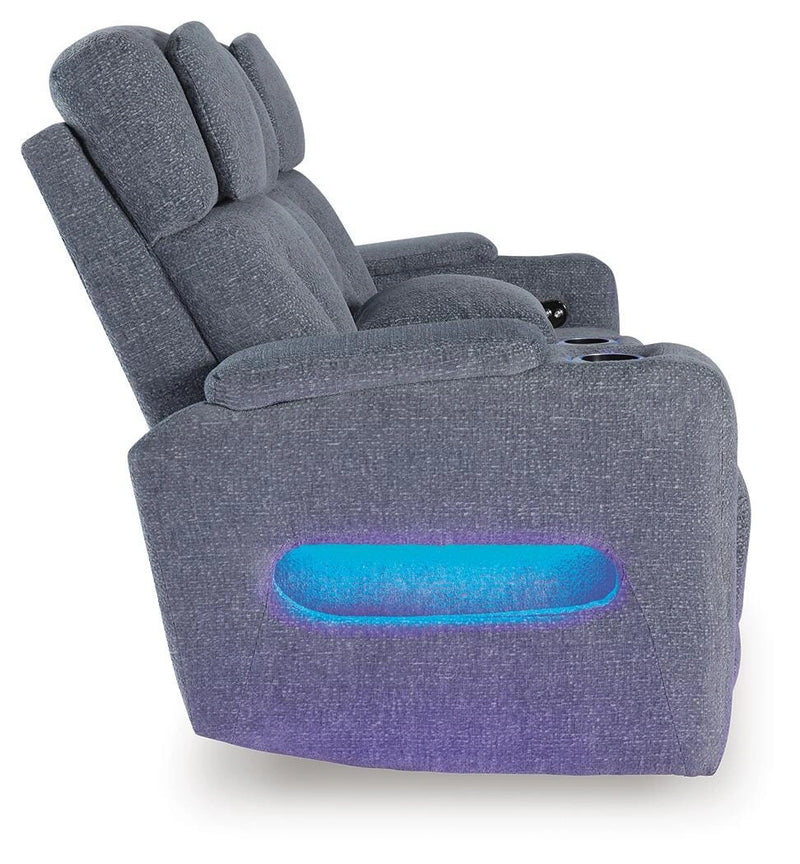 Studio Cave Power Reclining Loveseat with Console