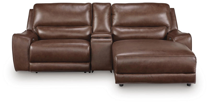 DeepWakes Power Reclining Sectional with Chaise