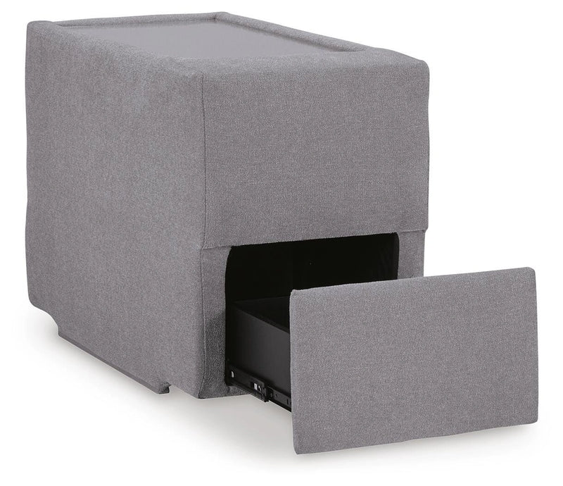 Modmax Balanced Sectional with Audio and Storage Consoles