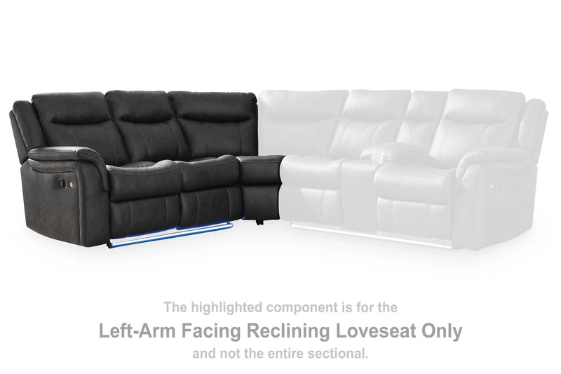 Sultan Meadow Reclining Sectional