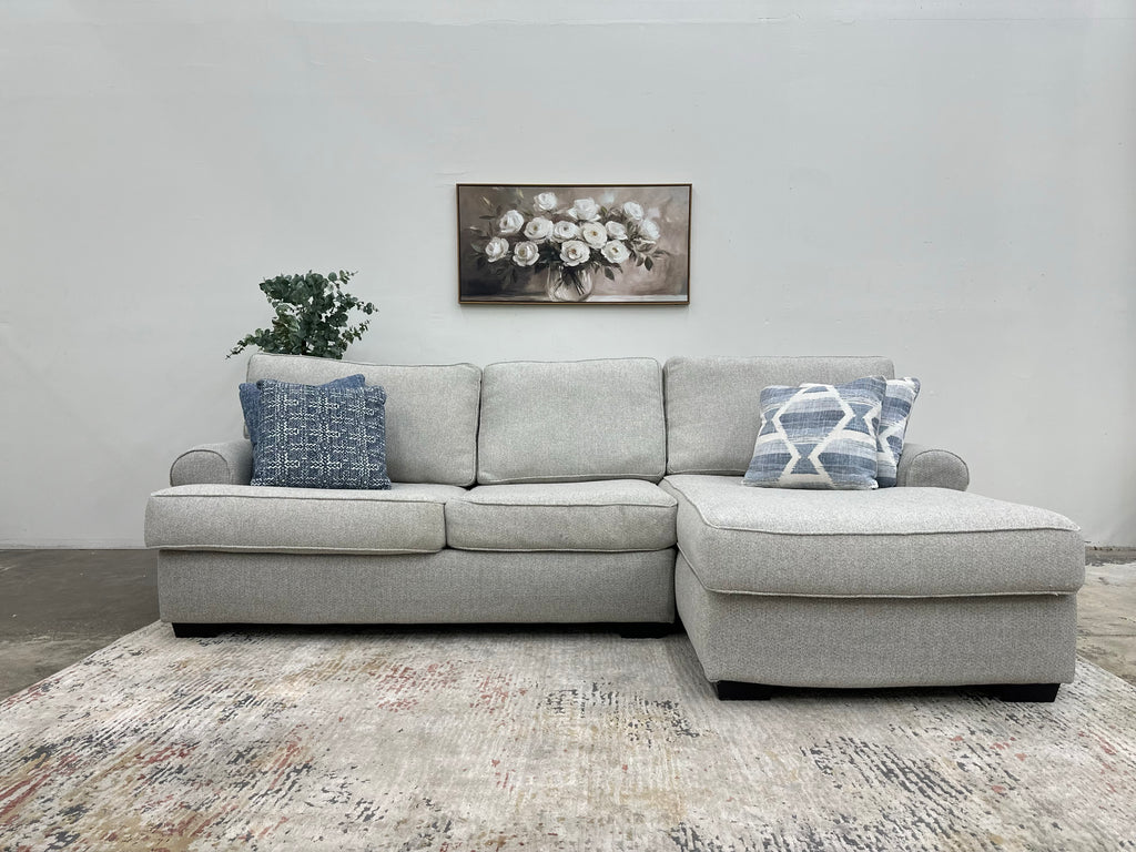 Homegoods Gray 2-Piece L Shaped Sectional