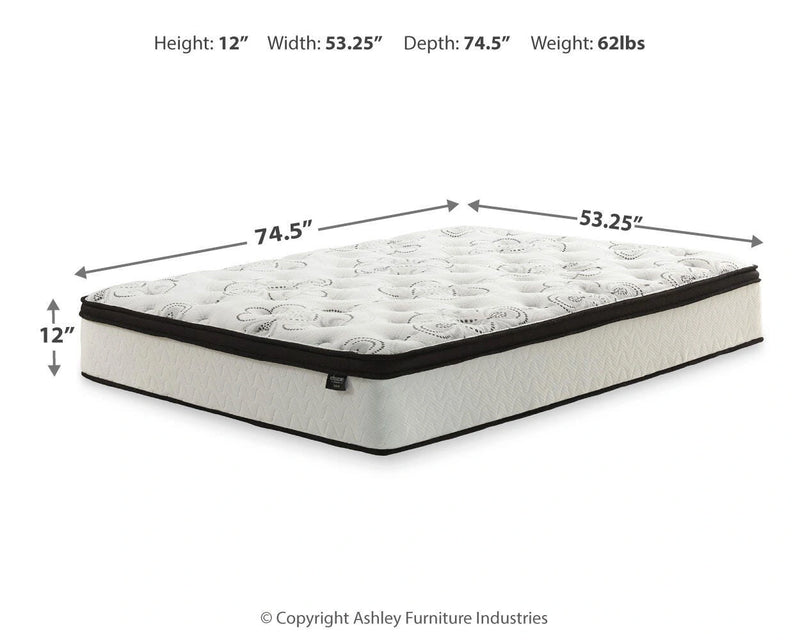 Chime 12 Inch Hybrid Mattress in a Box