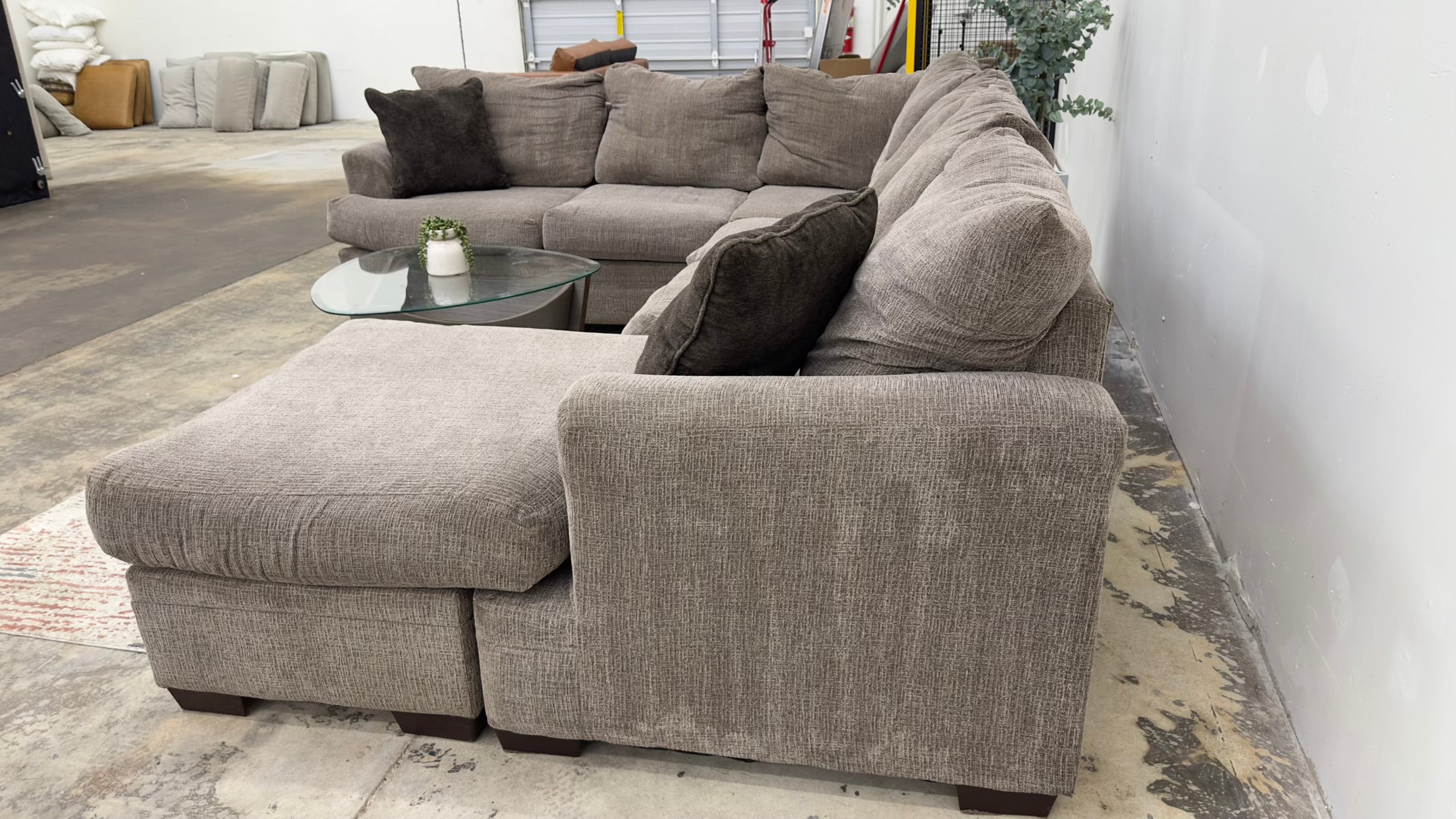NFM U-Shaped Detachable Chaise Sectional