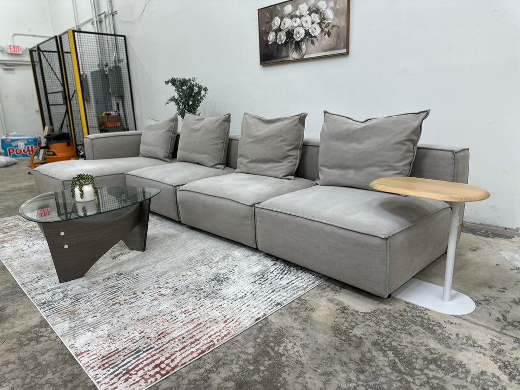 Arhaus Coburn 4-Piece Sectional with Chaise