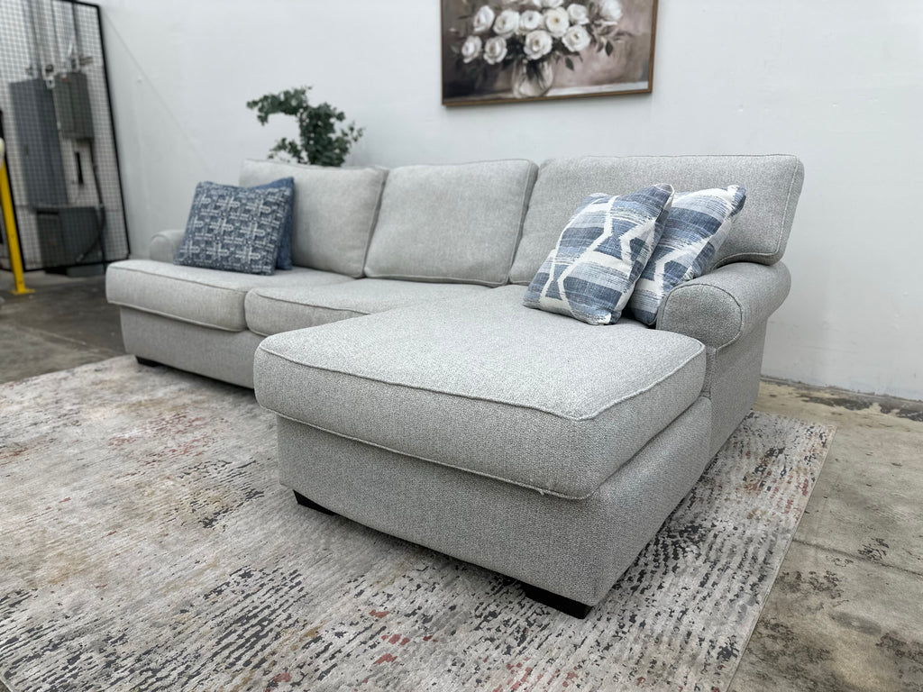 Homegoods Gray 2-Piece L Shaped Sectional
