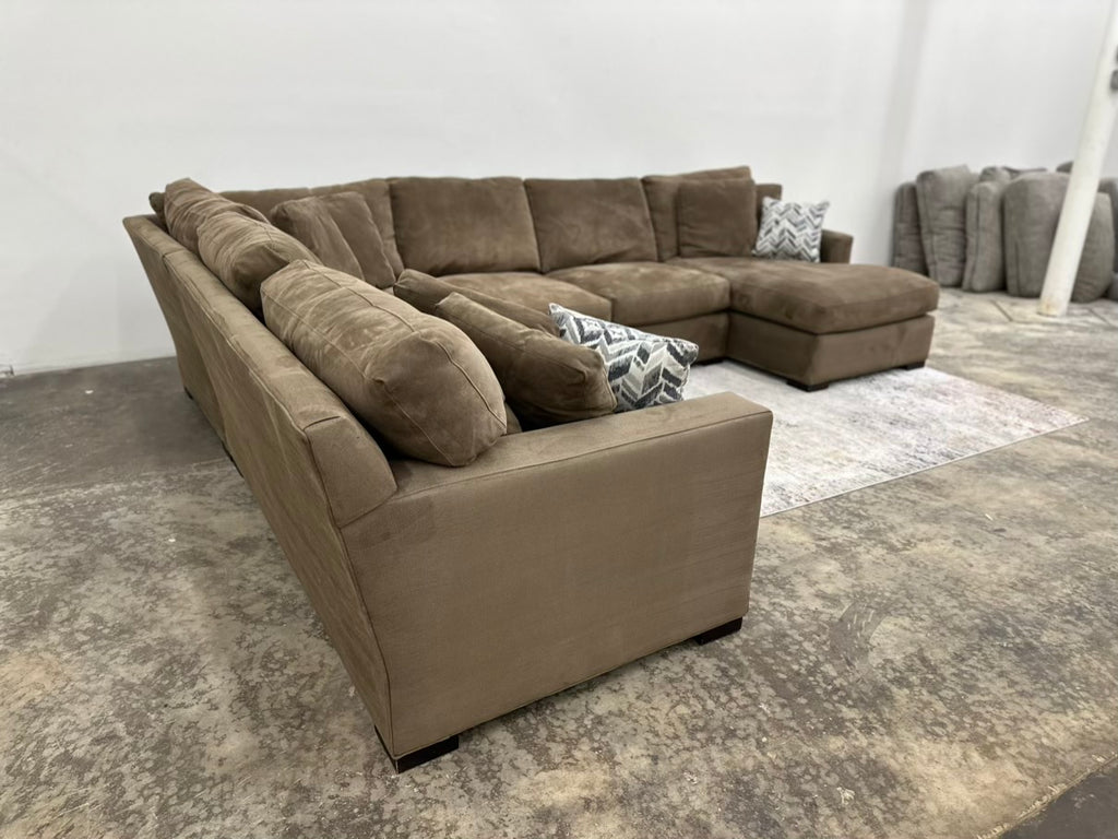 Crate & Barrel Axis 4 Piece U-Shaped Sectional