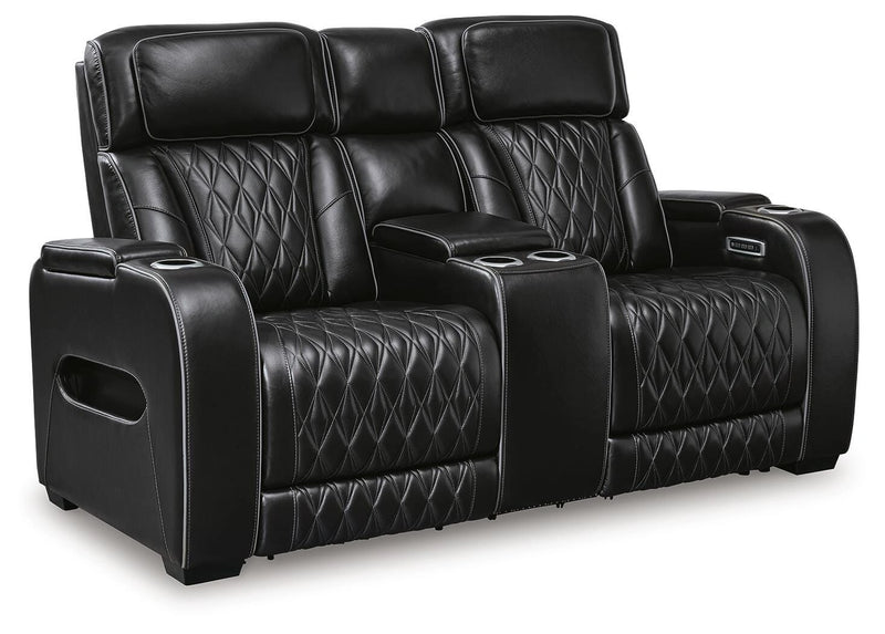 Boyington Power Reclining Sofa, Loveseat and Recliner