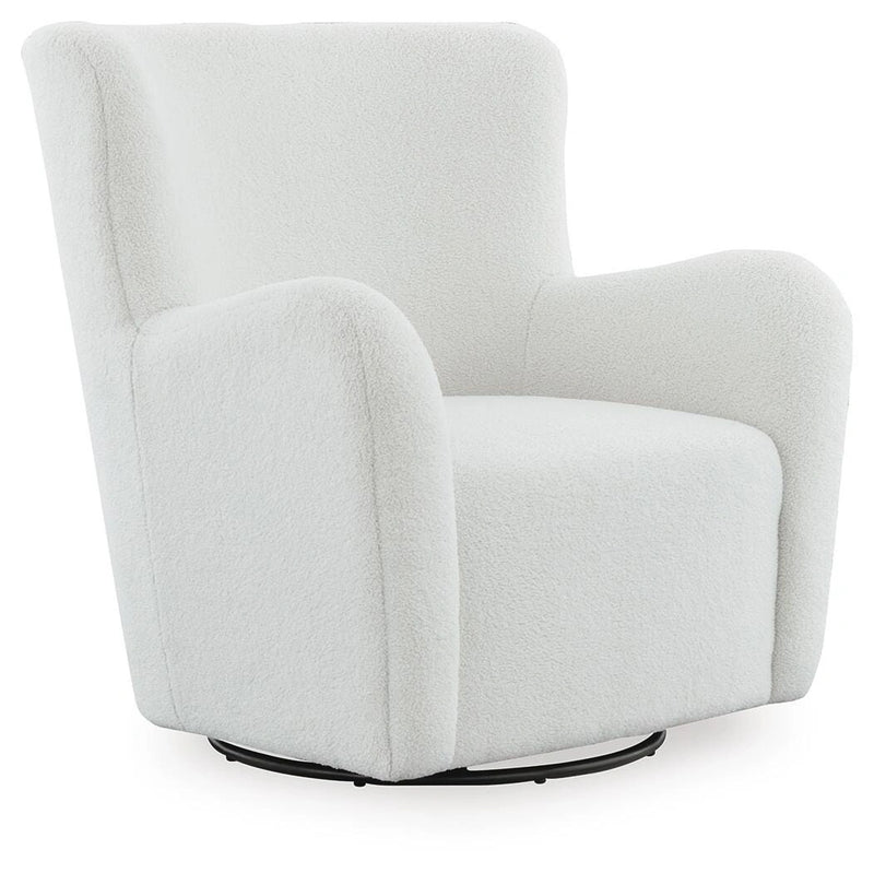 Rowenburg Swivel Glider Accent Chair