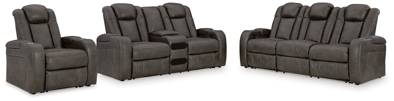 Midnight Power Living Room Set