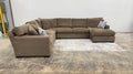 Crate & Barrel Axis 4 Piece U-Shaped Sectional
