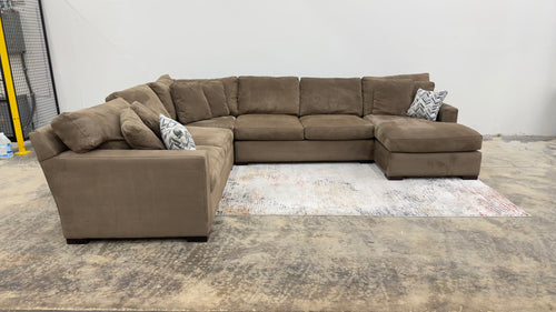 Crate & Barrel Axis 4 Piece U-Shaped Sectional