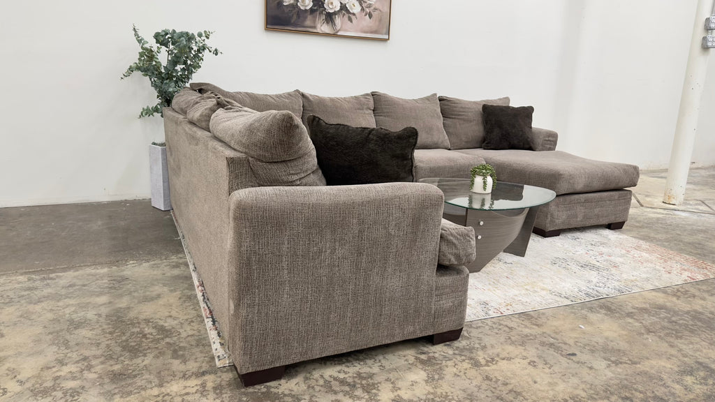 NFM U-Shaped Detachable Chaise Sectional