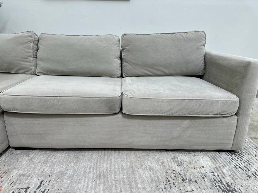 West Elm Harris Storage Chaise Sectional