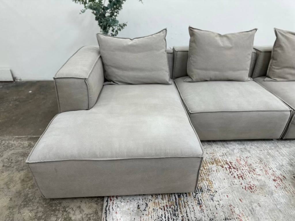 Arhaus Coburn 4-Piece Sectional with Chaise