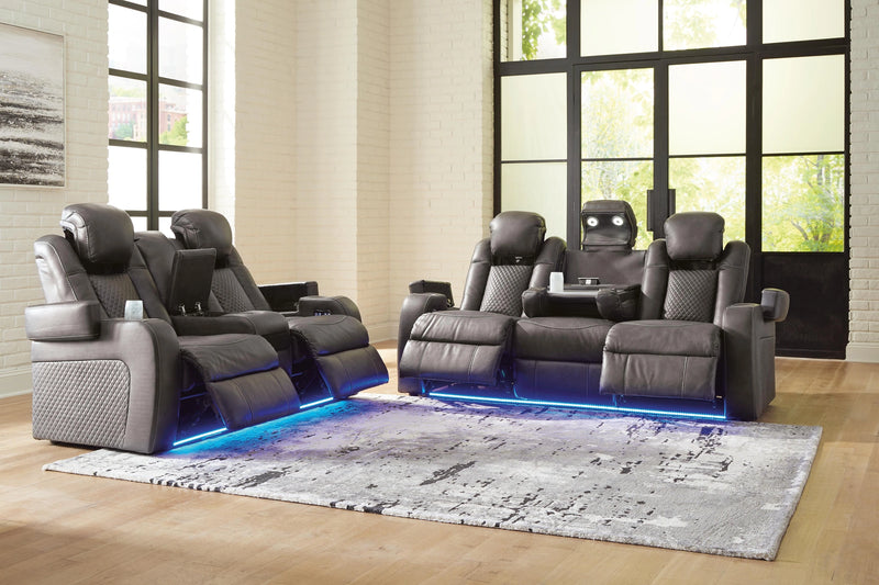 Midnight Power Living Room Set