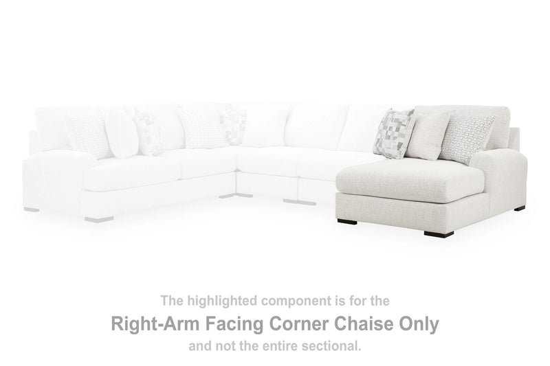 Misty-Lakes Sectional with Chaise